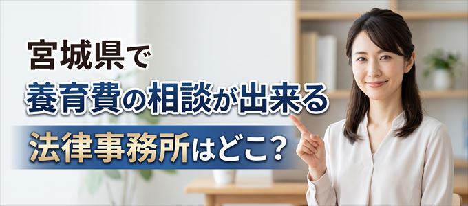 宮城県で養育費の事を相談できる法律事務所